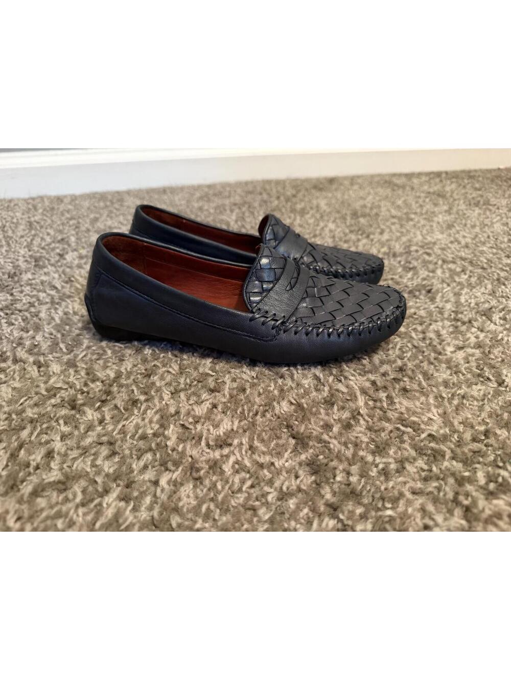 New Robert Zur Petra Navy Driving Loafers Women’s 5.5